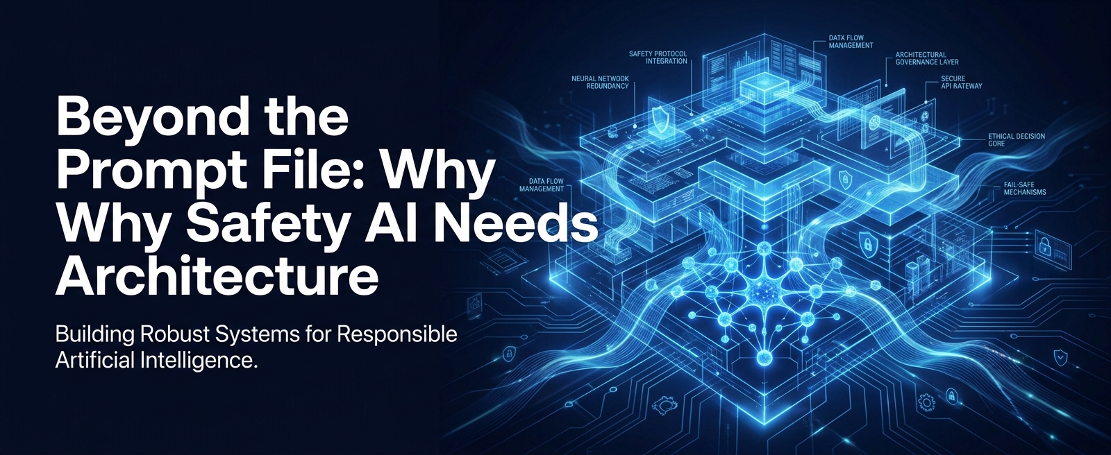 Beyond the Prompt File: Why Safety AI Needs Architecture, Not Just Intelligence
