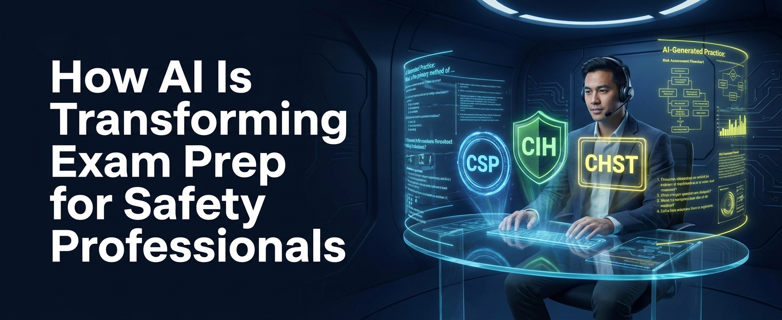 How AI Is Transforming Exam Preparation for Safety Professionals in 2025